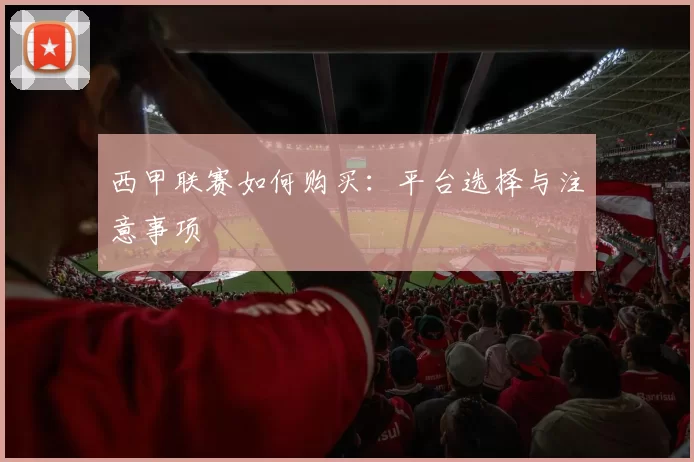 西甲联赛如何购买：平台选择与注意事项