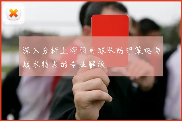 深入分析上海羽毛球队防守策略与战术特点的专业解读