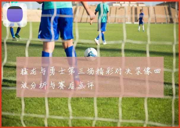 猛龙与勇士第三场精彩对决录像回放分析与赛后点评
